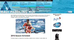 Desktop Screenshot of mauipaddlinghui.org