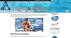 Desktop Screenshot of mauipaddlinghui.com